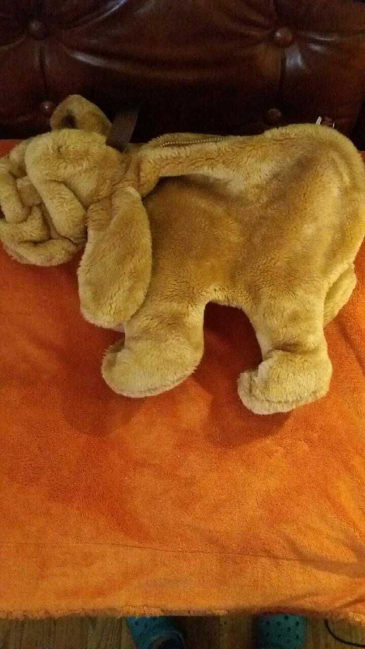 Pluszowa torba dziewczęca w kształcie psa