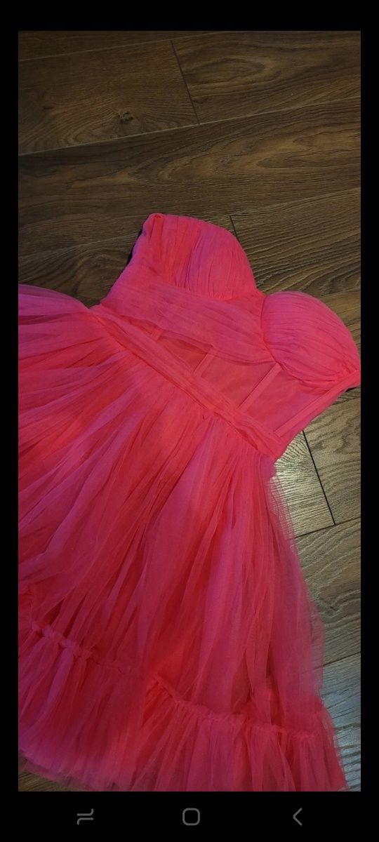 Sukienka asos różowa