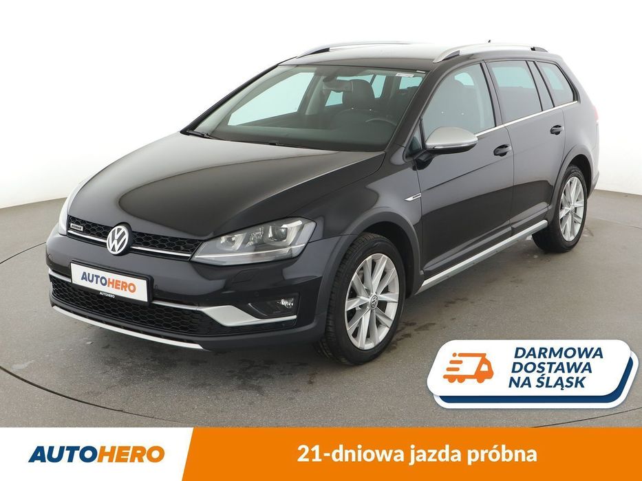 Volkswagen Golf 4x4 xenon/LED el. sterowane i grzane fotele navi klima auto navi półsk