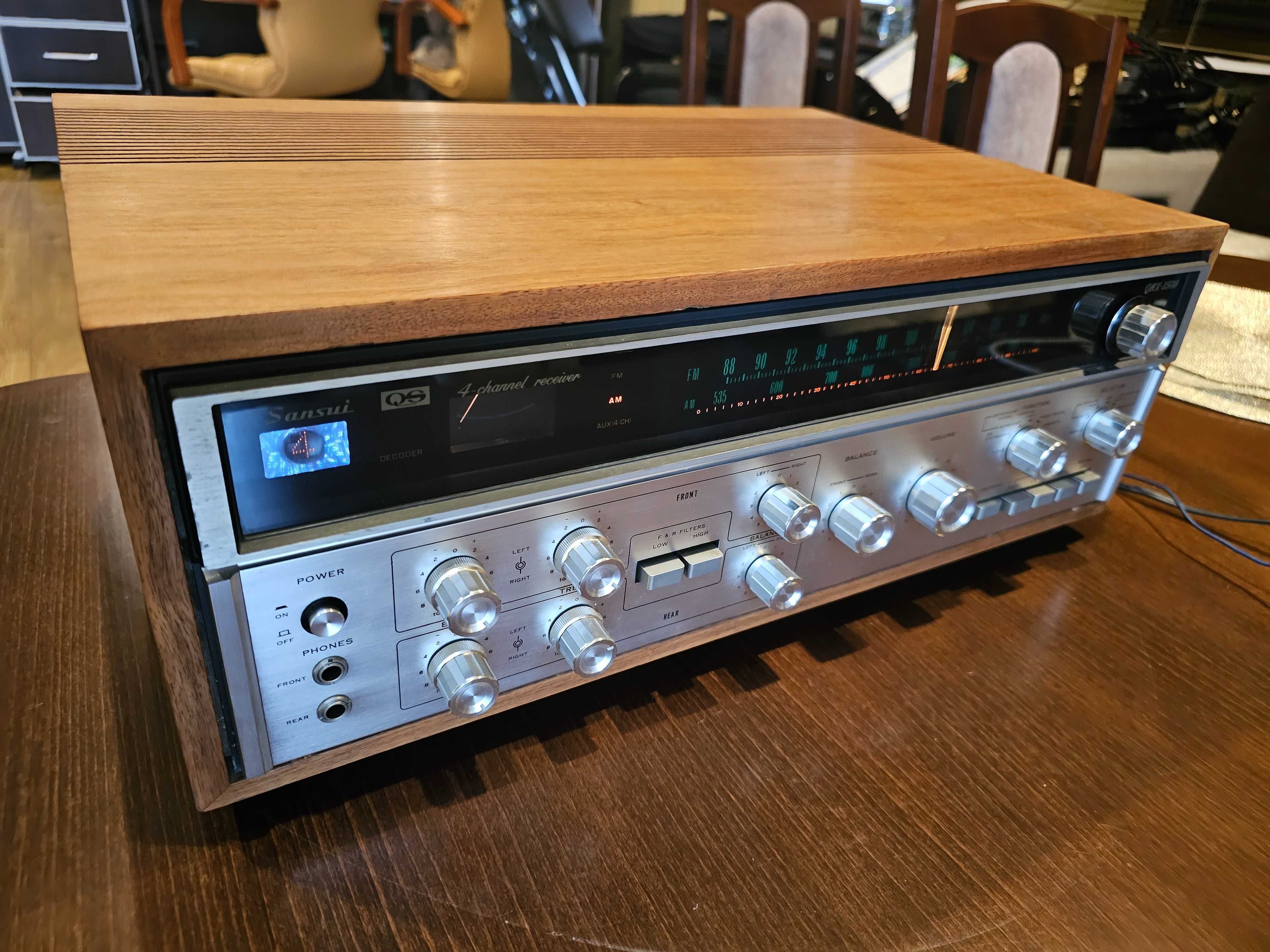 Amplituner wzmacniacz Sansui QRX-3500