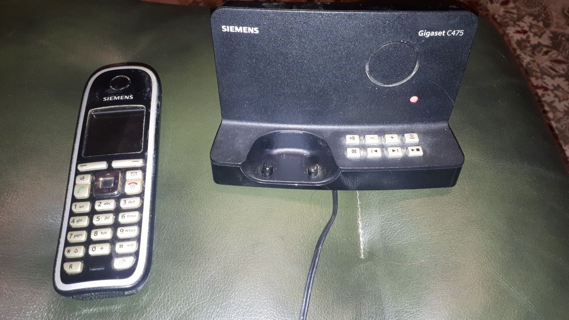 Telefon bezprzewodowy Siemens Gigaset C475 z automatyczną sekretarką