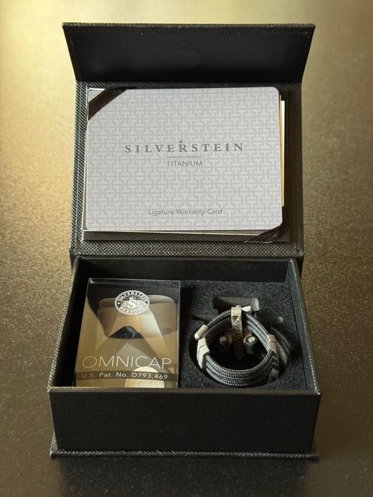 Ligatura Silverstein Titanium do klarnetu