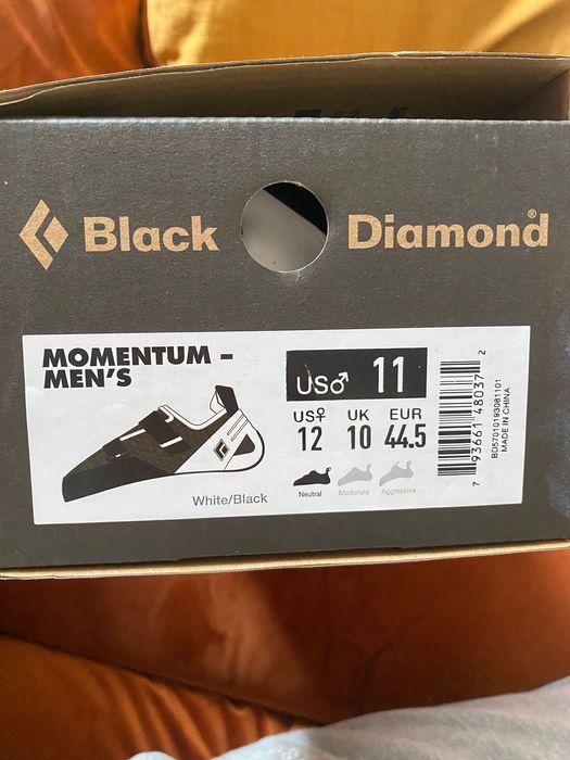 Buty wspinaczkowe Black Diamond Momentum męskie rozmiar 44,5 JAK NOWE