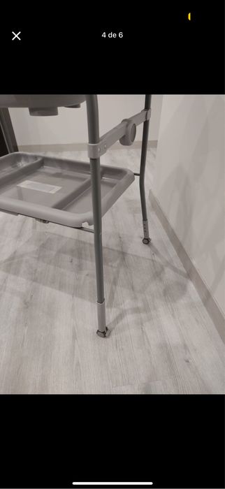 Banheira/Trocador com suporte chicco