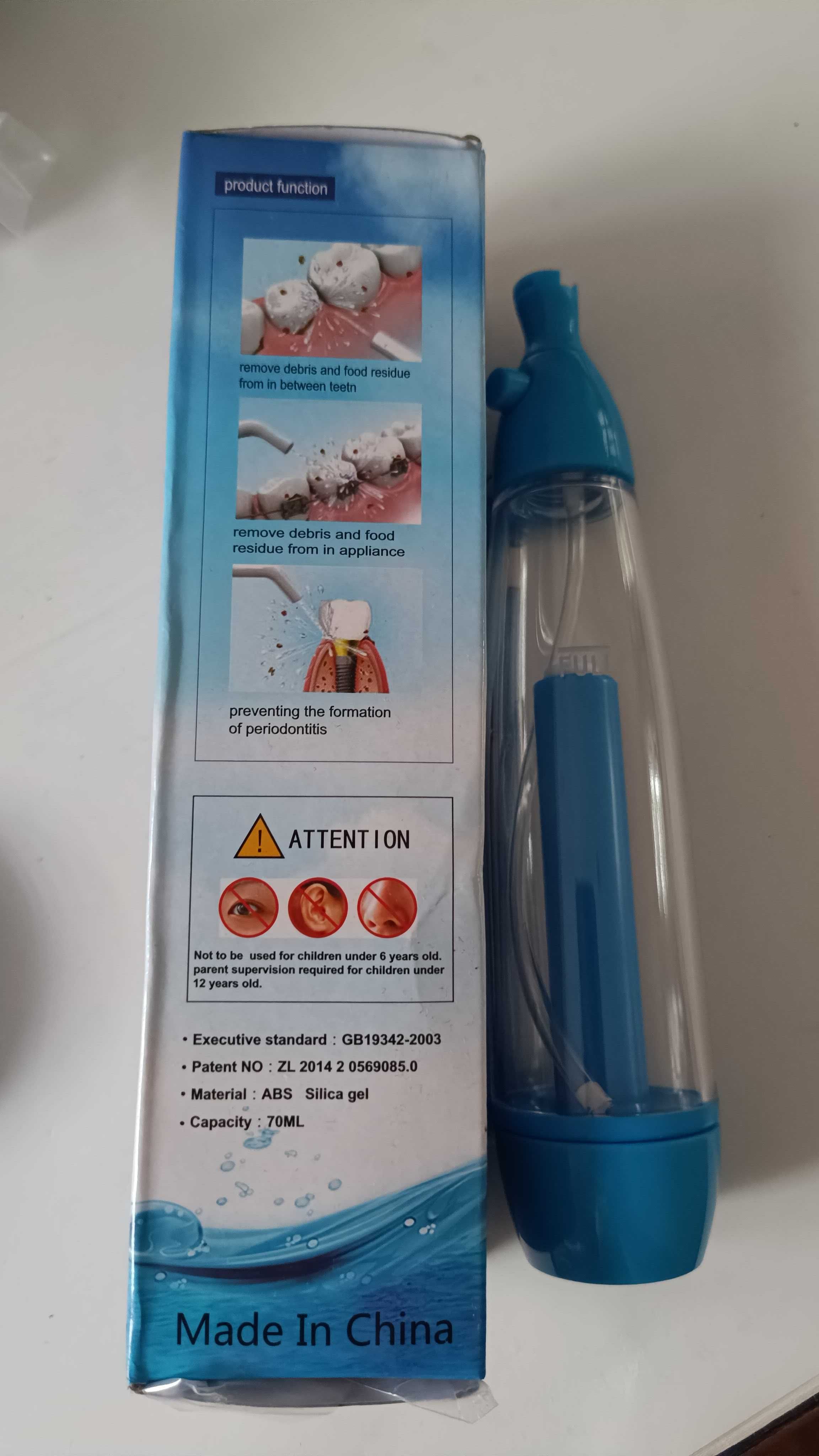 Ręczny Irygator Dentystyczny Do Zębów 75 ml