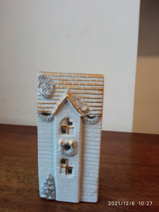 świecznik bożonarodzeniowy