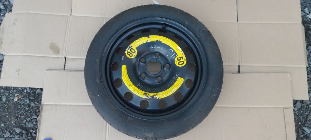 Koło dojazdowe Dojazdówka 16 5x112 VW Golf VI, VII, EOS 125/70R16