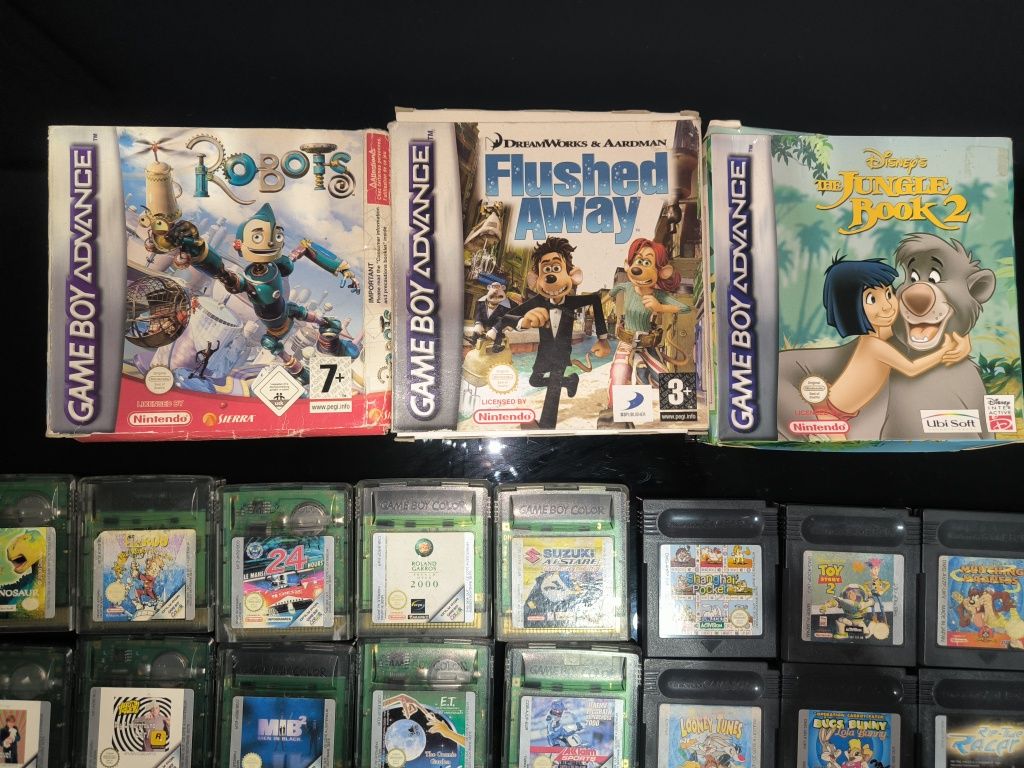 Jogos para GameBoy Color e Game Boy Advance da Nintendo - Ótimo estado