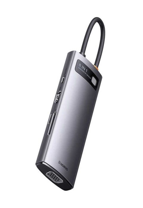 USB-хаб Baseus 8-in-1 Type-C | перехідник | розгалужувач