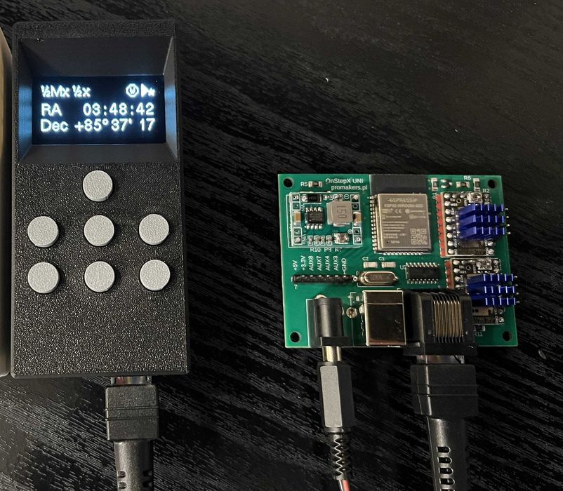 Płytka do konwersji montażu OnStep X, WiFi, BT astrofotografia EQ5 EQ3