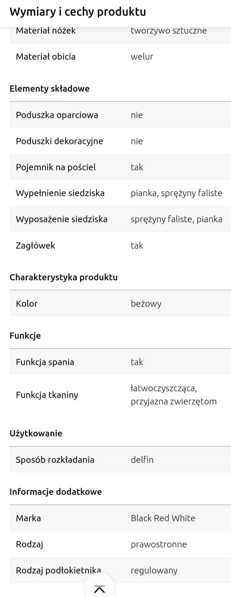 NAROŻNIK z funkcją spania , bardzo dobry stan.