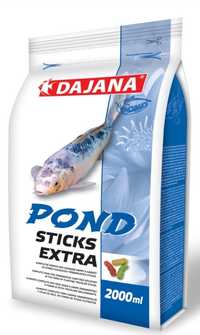 Dajana Pond Sticks Extra, pałeczki - pokarm 2 l