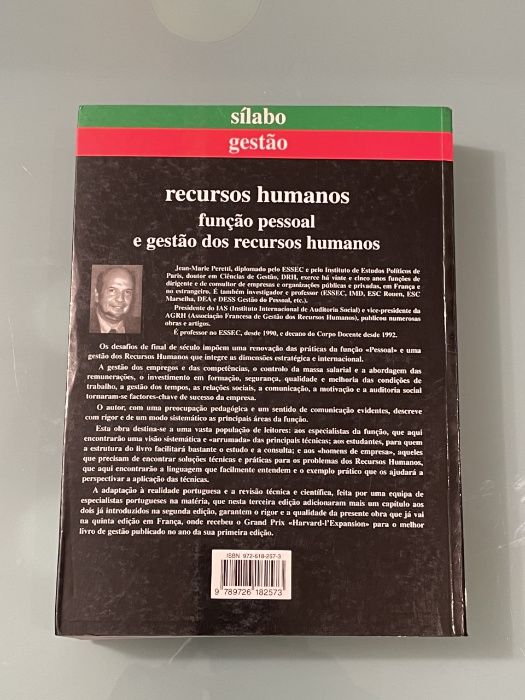 Livro Recursos Humanos - J. M. Peretti