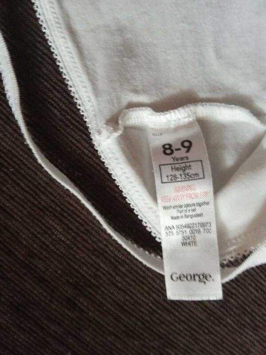 Лиф топик  бюстик 2 шт George 7-9 лет р.128-134