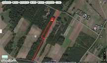 Dwie działki, z drogami dojazdowymi ok 9200m2 - BEZPOŚREDNIO