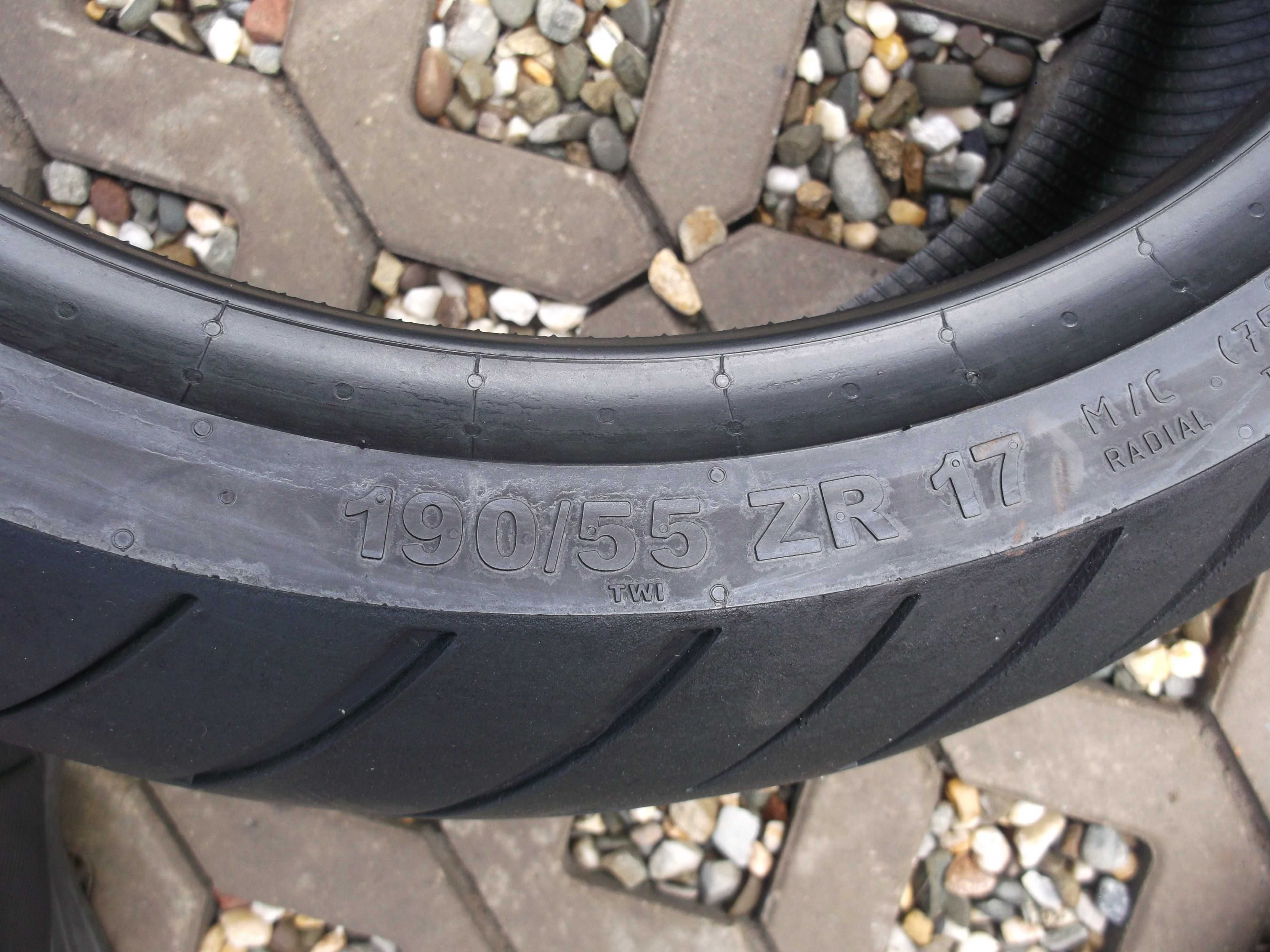 opona 190/55 ZR17 Continental Conti Road Attack 3dot0722 2,6mm