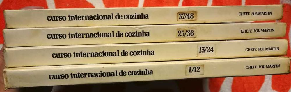 Curso intensivo de cozinha por chefe Pol Martin 4 volumes