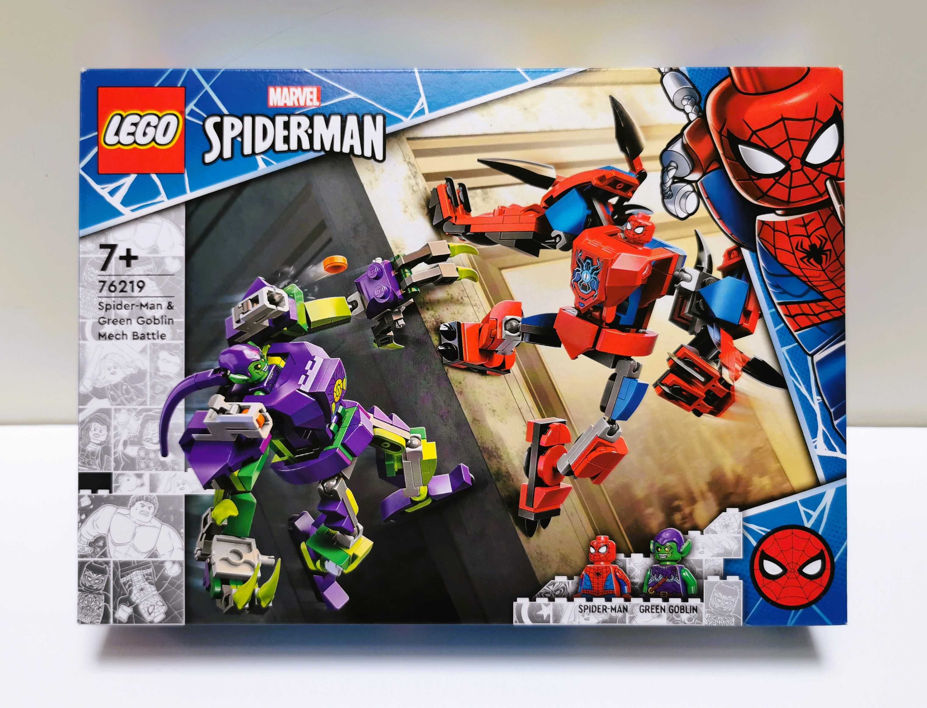 LEGO Marvel 76219- Bitwa mechów Spider-Mana i Zielonego Goblina