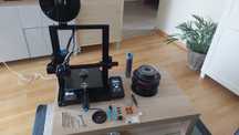 Drukarka 3D, Ender 3 V2 z CRtouch i filamentem