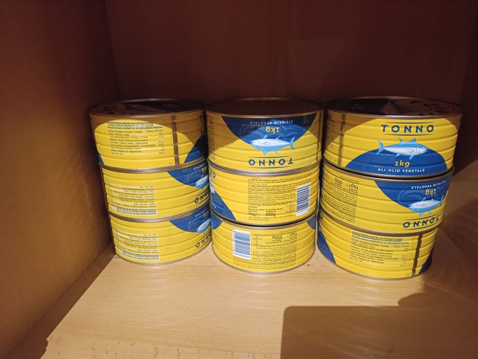 Tuńczyk 1000 g z Włoch