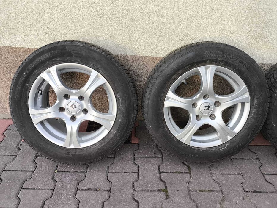 Felgi Koła Renault Megane Scenic 5x114,3 ET43 zima 195/65/R15 Wysyłka