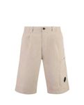 Шорти C.P. Company Cotton Linen Utility Shorts Beige 14CMBE266A006505G