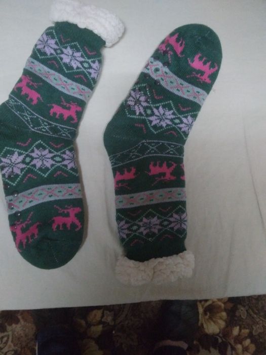 Продам теплые меховые носки