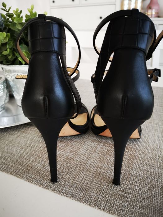 Calvin Klein piękne sandały skóra naturalna