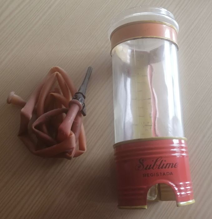 antigo clister so a borracha nessecita ser substituida