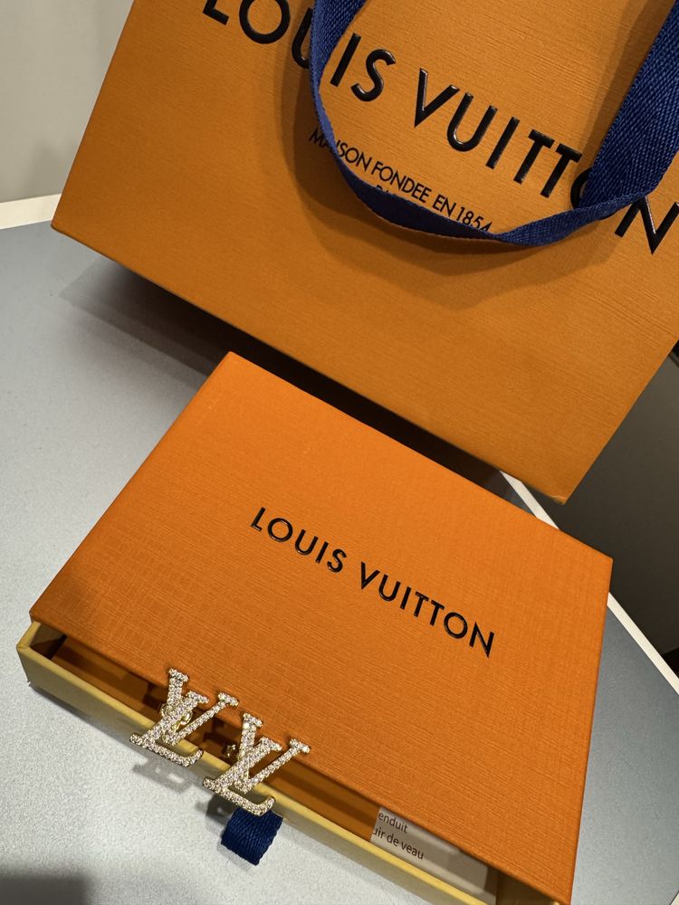 Lv louis vuitton kolczyki od reki
