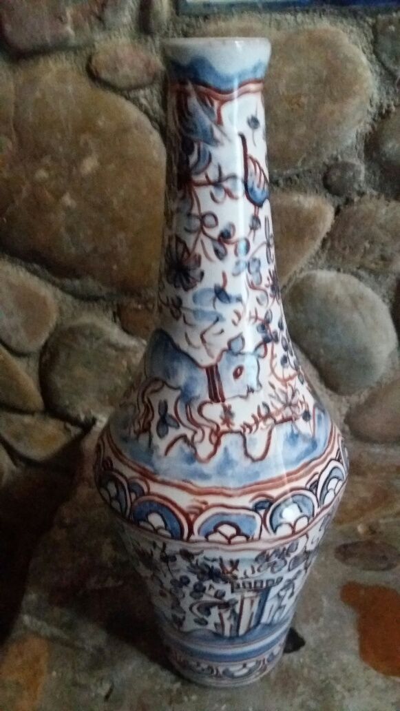 Jarra /ceramica de Coimbra pintada à  mao /numero 73