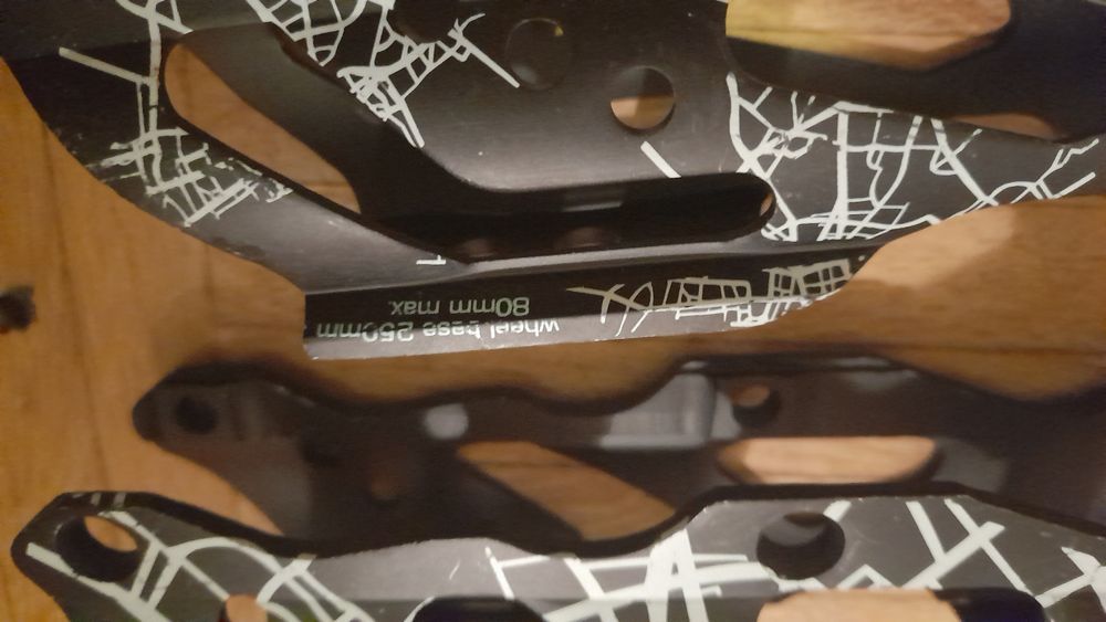 Płozy,szyny do rolek Rollerblade 250mm.