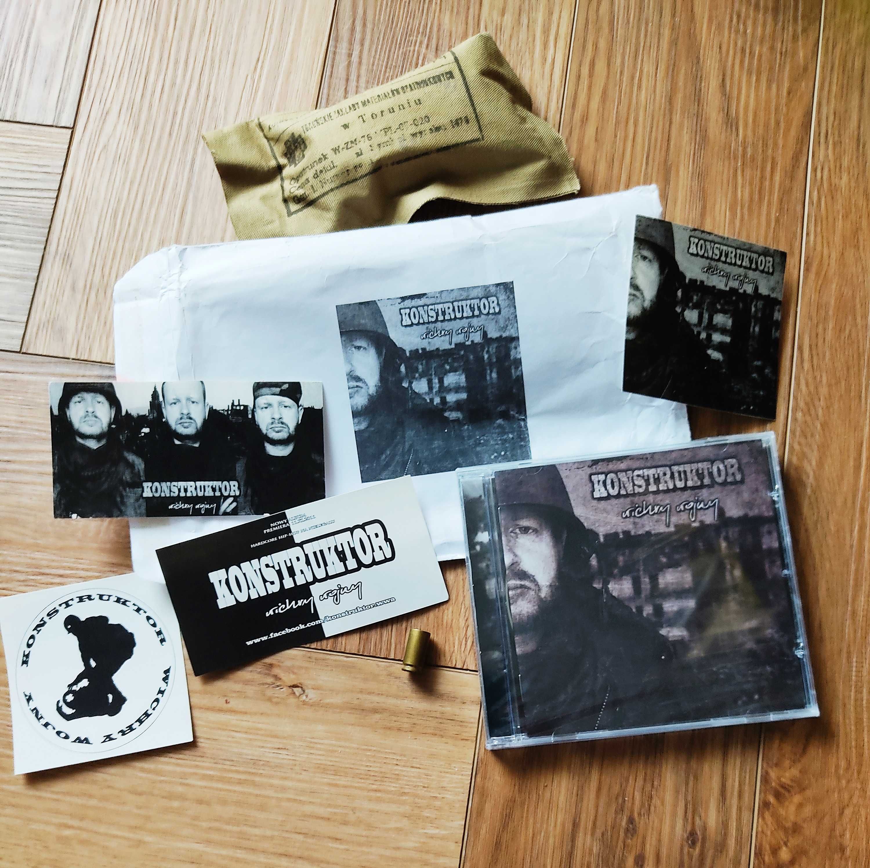 Konstruktor - Wichry Wojny (zestaw CD, dodatki) układ warszawski folia