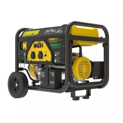 Двопаливний генератор Champion 7000 W CPG7500E2-DF