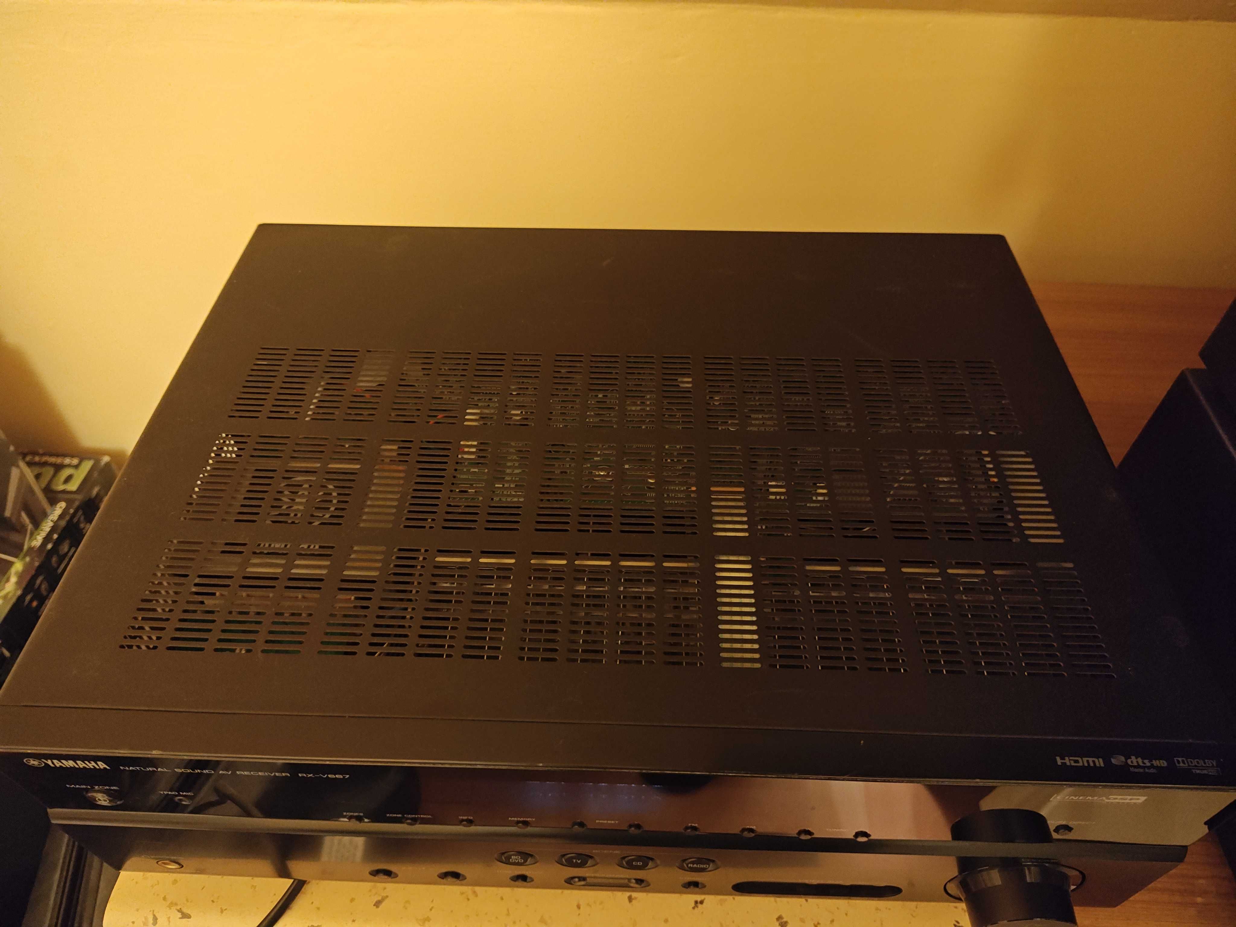 Amplituner Yamaha RX-V667 (jak RX-V767 lub RX-A800) 7x 140W