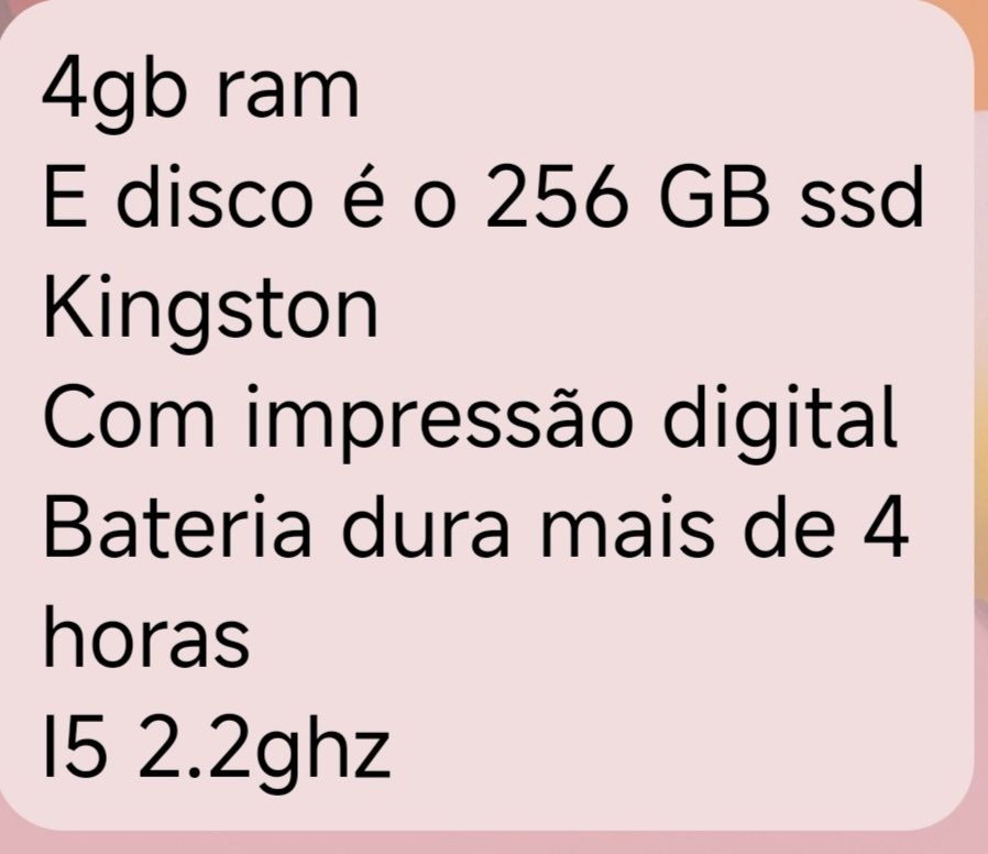 Vendo este computador