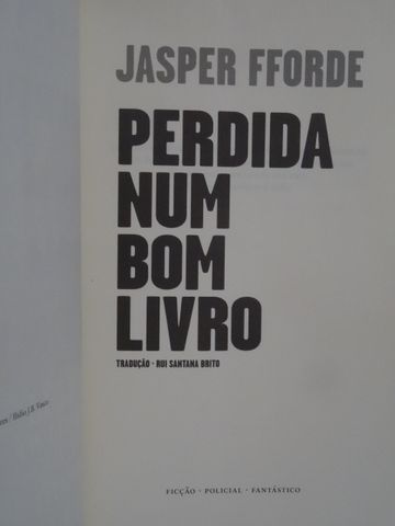 Perdida Num Bom Livro de Jasper Fforde