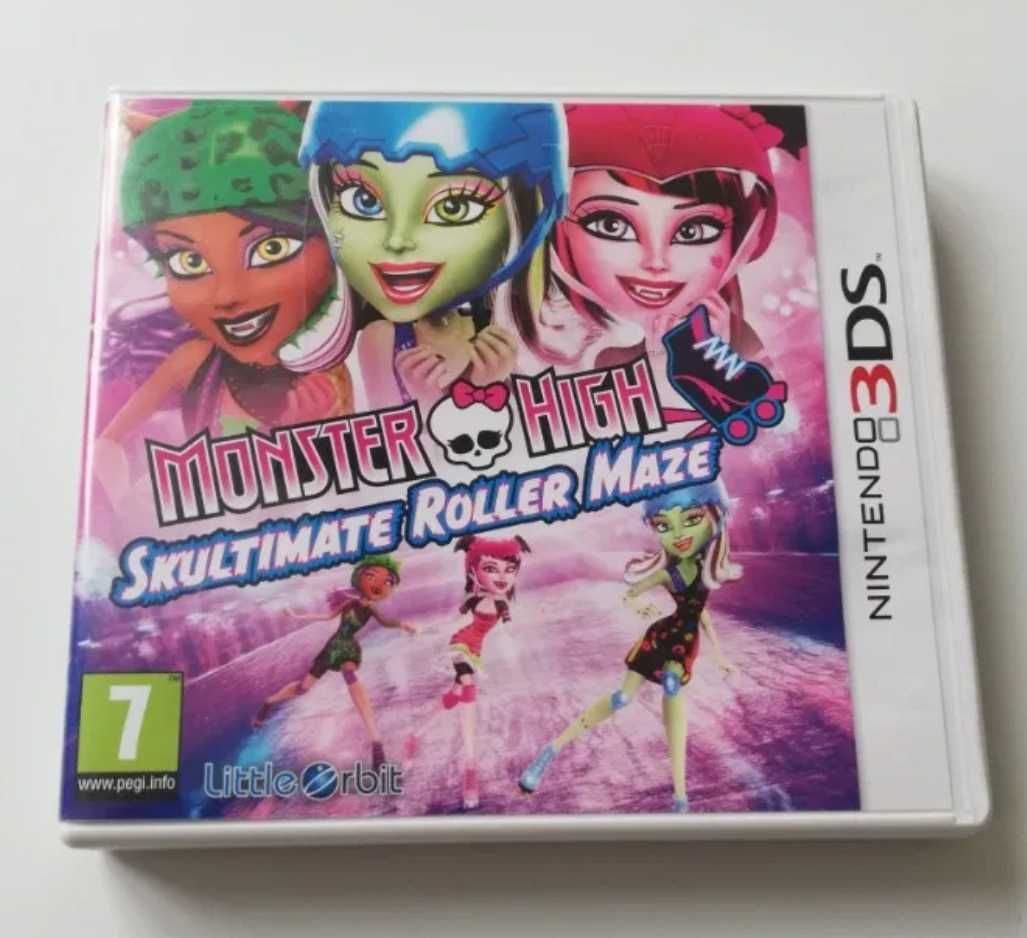 Gra na nintendo 3DS Monster High Skultimate Roller Maze