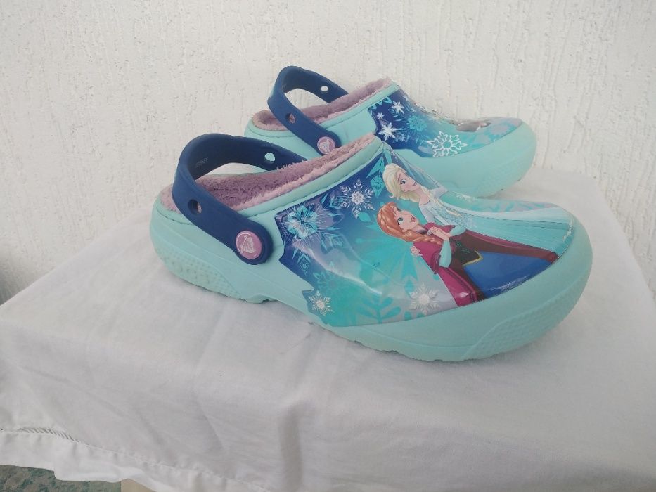 Шлепки Crocs Frozen Disney р.32-32.5