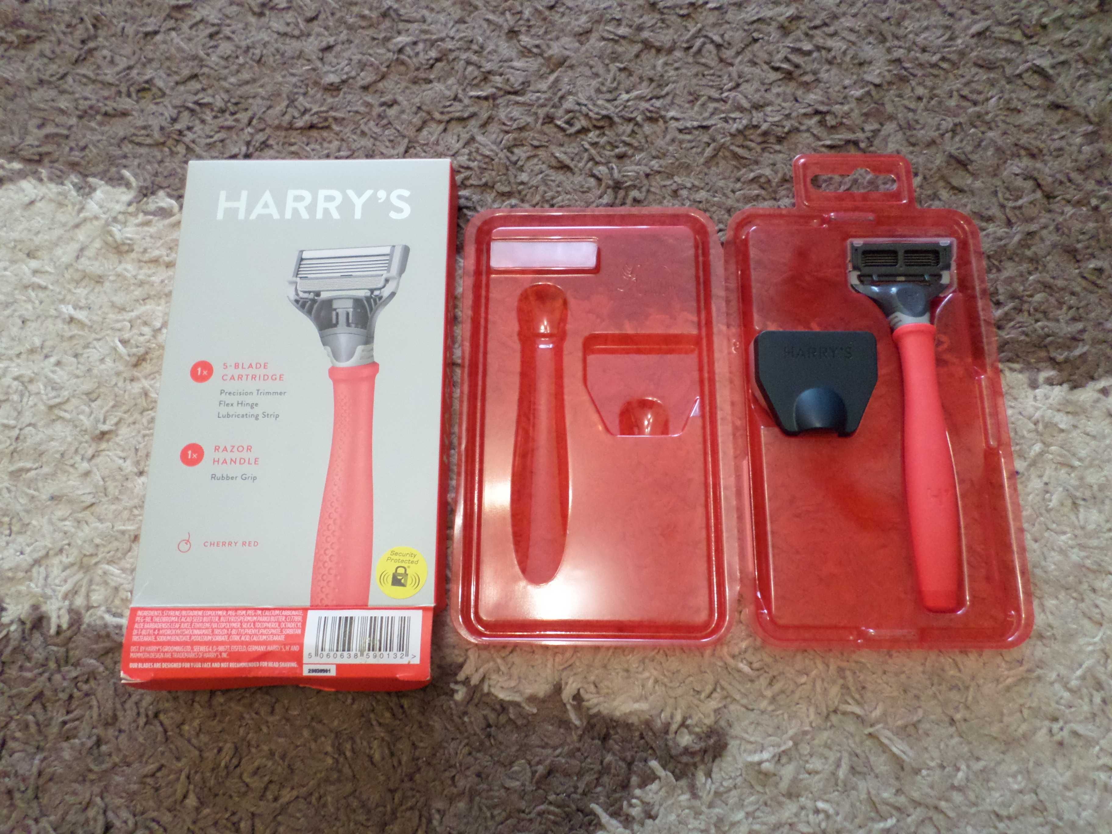 Мужская бритва станок Harry's Men's Razor Set With 5 Blades
