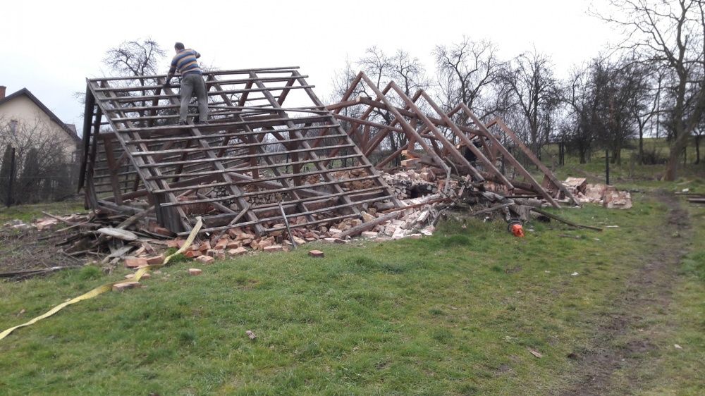 stodola stare deski bezpłatna rozbiórka skup starego drewna