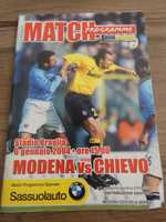 Program Modena Chievo 2004