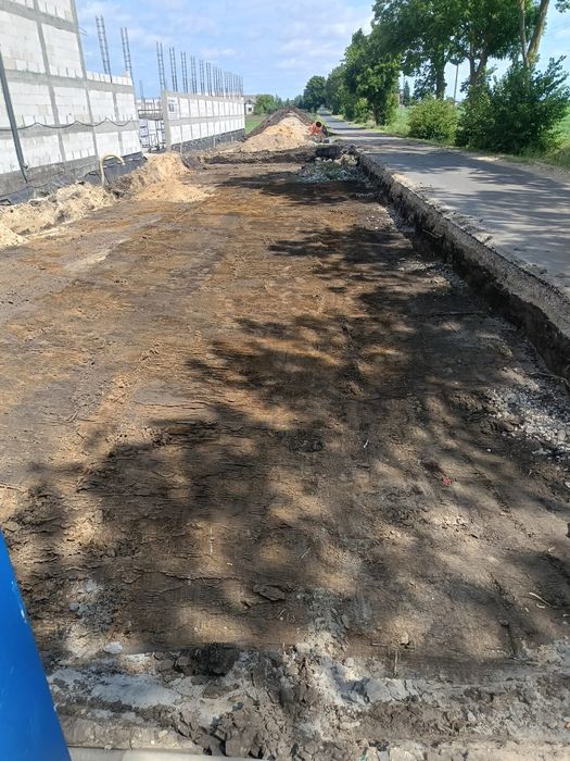 USŁUGI KOPARKO - ŁADOWARKĄ,koparką,wywrotką, piasek, ZIEMIA, kruszywa