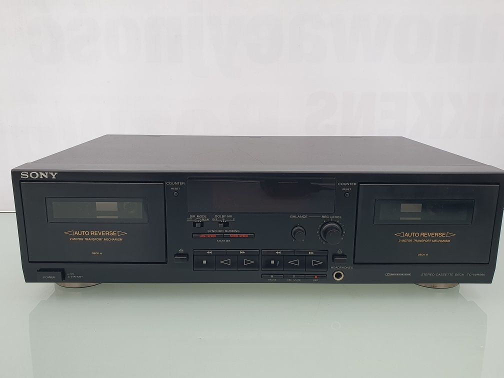 Magnetofon 2 kasetowy Sony tc-wr590