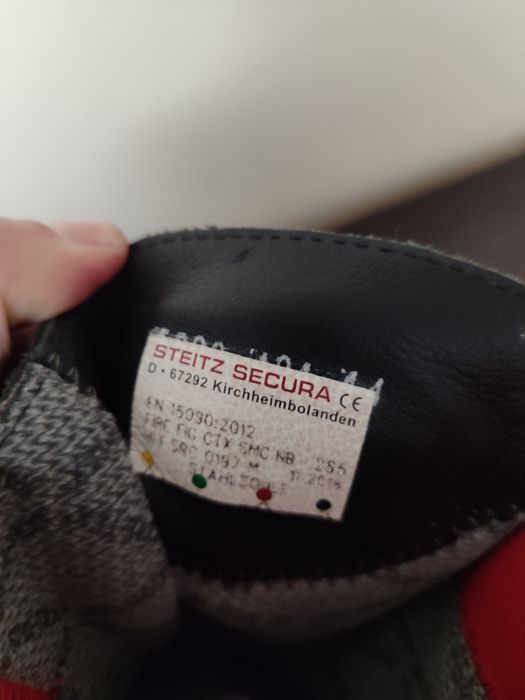 Бойові черевики, берци Steitz Secura Fire Fighter Gore II