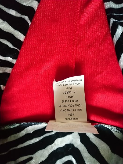 Карнавальний костюм з капелюхом XL розмір