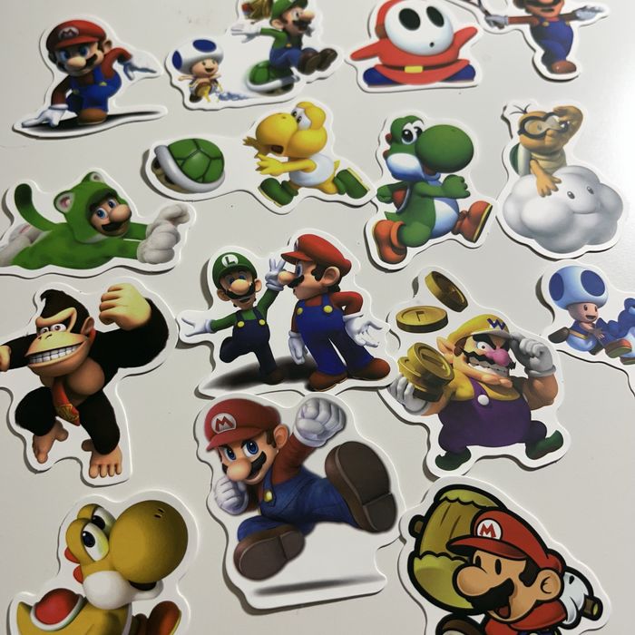 Stickers Autocolantes Nintendo Super Mario