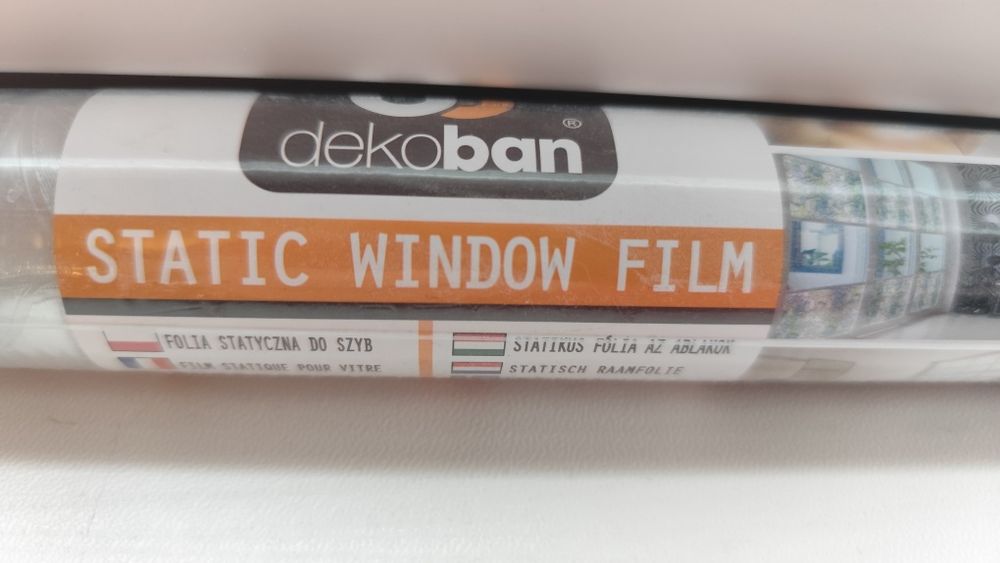Folia statyczna na okno