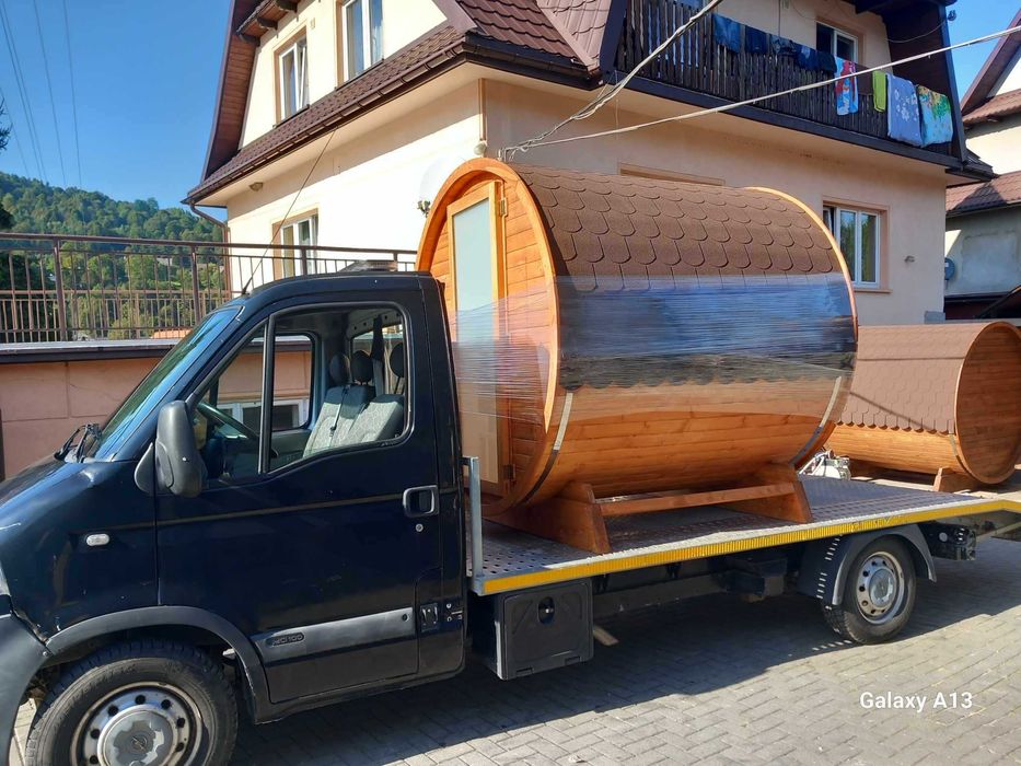 Sauna beczka 200 cm
