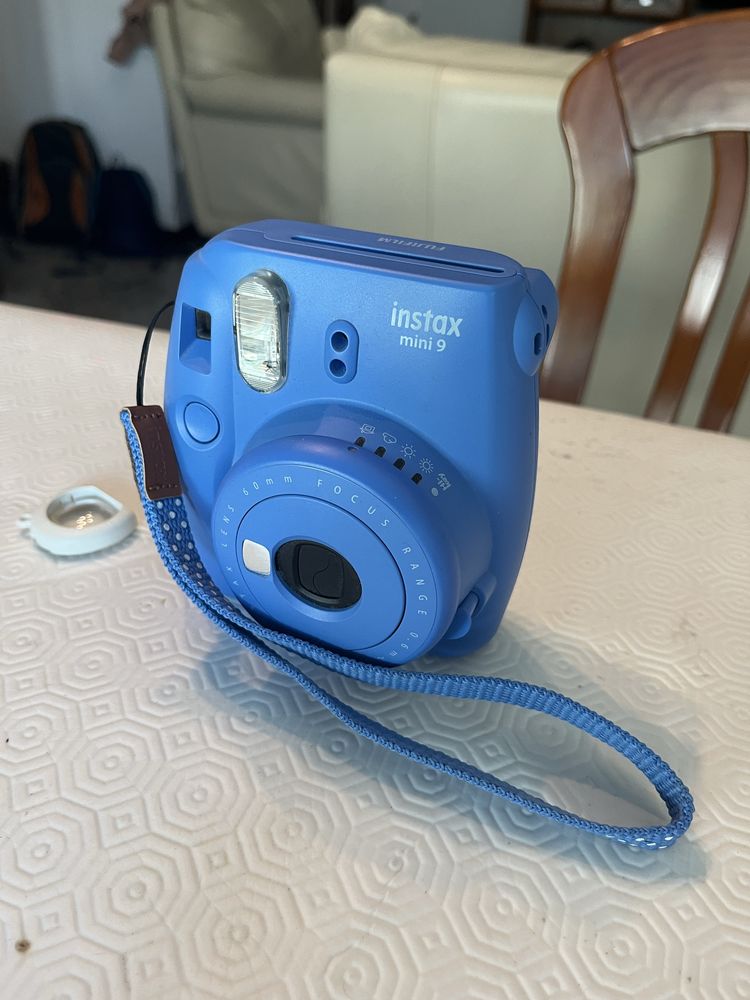 Instax mini 9 azul como nova